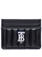 Burberry Lola Quilted Card Wallet Black