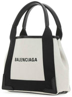 Balenciaga Cabas XS Tote Bag Black Beige