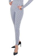 Burberry Burberry TB Monogram Print Leggings, Size X-Small