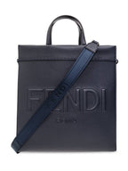 Fendi Go To Shopper Medium Tote Back Navy