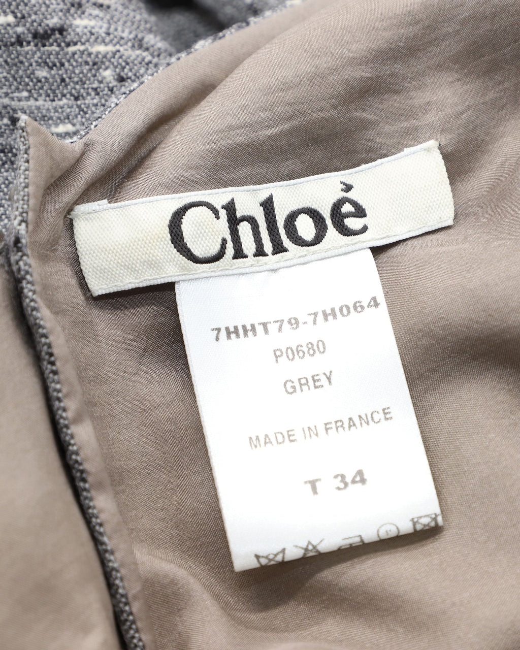 Chloe Short Cape Top In Grey Wool