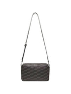 Balenciaga Signature Monogram BB Logo Medium Cross Bag Black