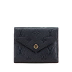 Louis Vuitton Portefeuille Victorine Monogram Empreinte Trifold Wallet