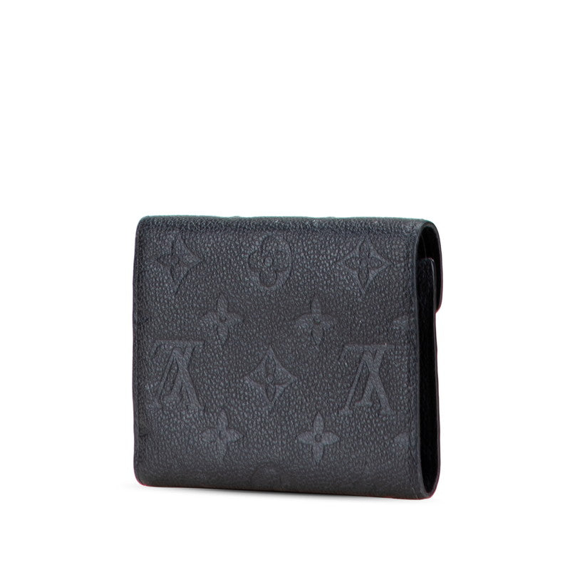Louis Vuitton Portefeuille Victorine Monogram Empreinte Trifold Wallet