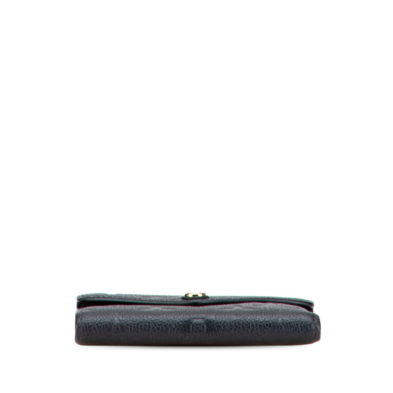 Louis Vuitton Portefeuille Victorine Monogram Empreinte Trifold Wallet