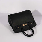 Hermes 30cm Birkin Bag Togo Leather with Strap Black Gold