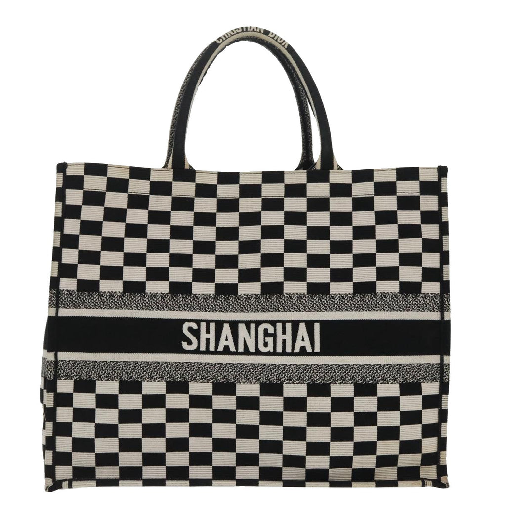 Dior Book Tote  Canvas Tote Bag (Pre-Owned)