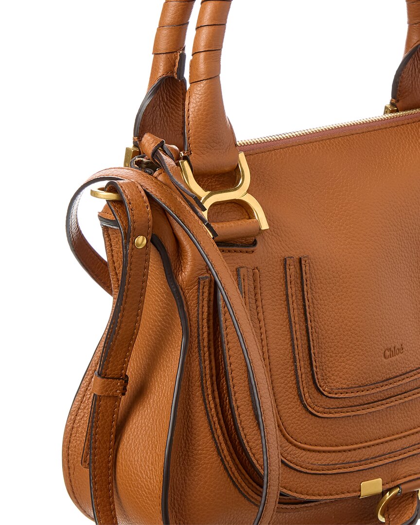Chloe Marcie Small Leather Satchel