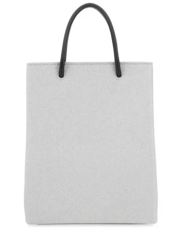 Balenciaga Blondie Glitter Logo Cross Bag Silver