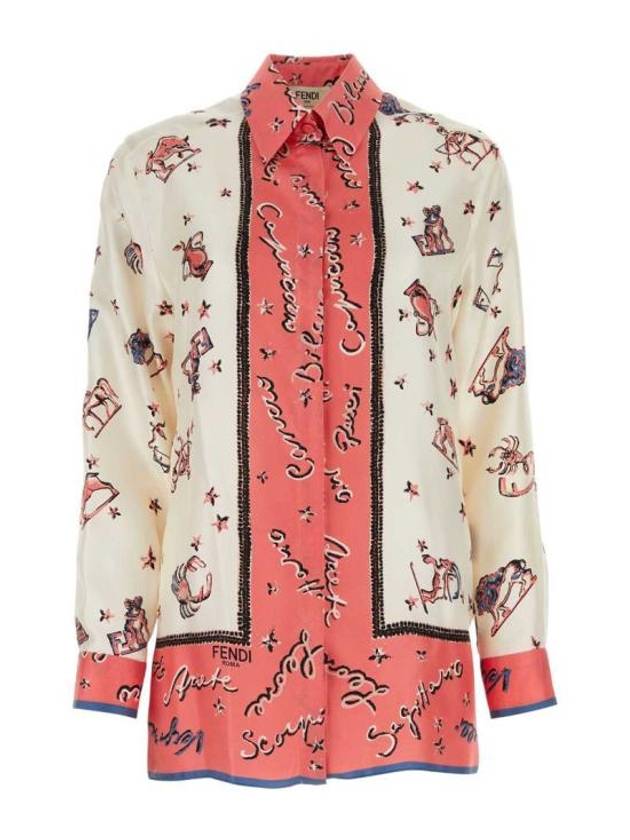 Fendi Shirt FS7891ANR4 F1K9Y PRINTED