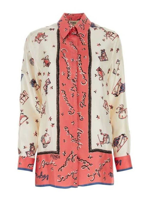 Fendi Shirt FS7891ANR4 F1K9Y PRINTED