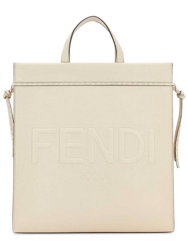 Fendi Go To Shopper Medium Tote Bag Beige