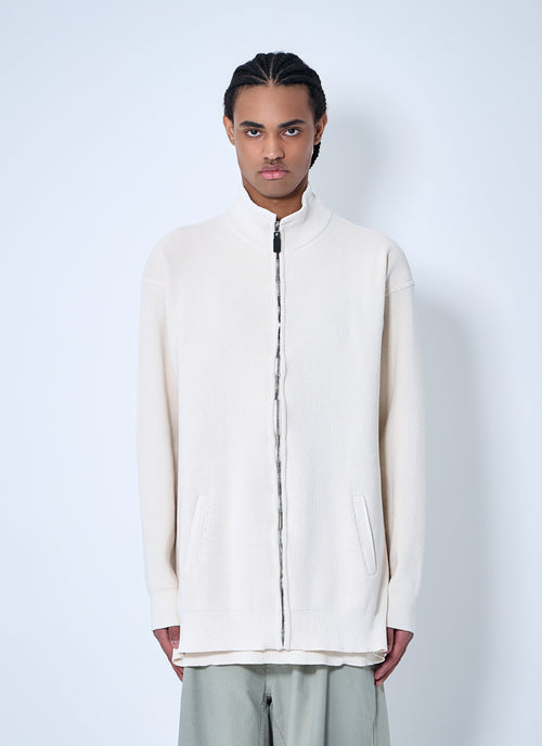 Balenciaga Men Interwined Zip-Up Sweater