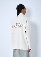 Balenciaga Men Interwined Zip-Up Sweater