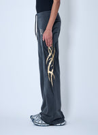 Balenciaga Men Tacky Flared Track Pants