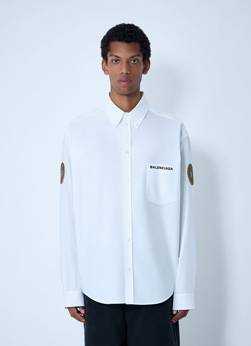 Balenciaga Men Button-Down Shirt