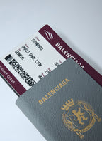 Balenciaga Men Passport Long Wallet