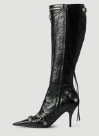 Balenciaga Women Cagole High Heel Calf Boots