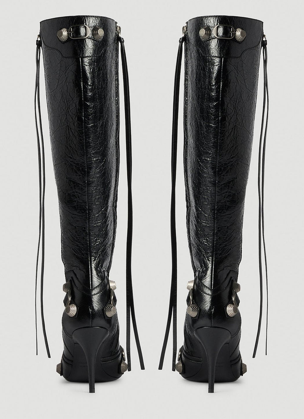 Balenciaga Women Cagole High Heel Calf Boots