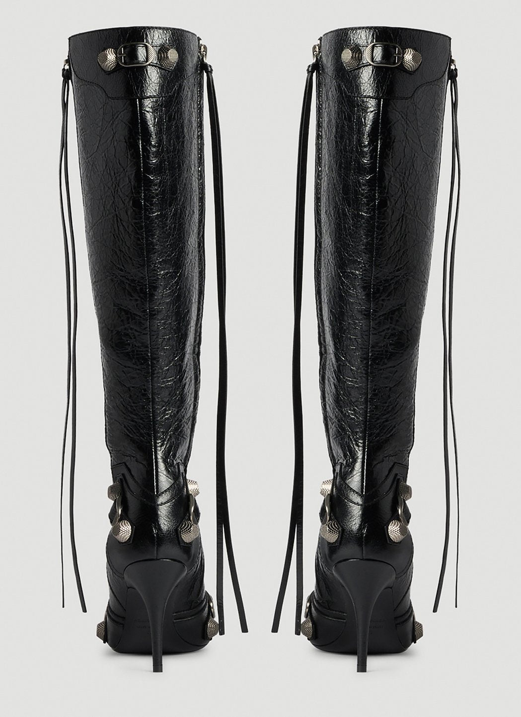 Balenciaga Women Cagole High Heel Calf Boots