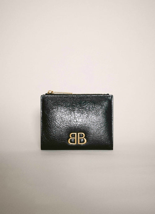 Balenciaga Women Monaco Bi-Fold Wallet
