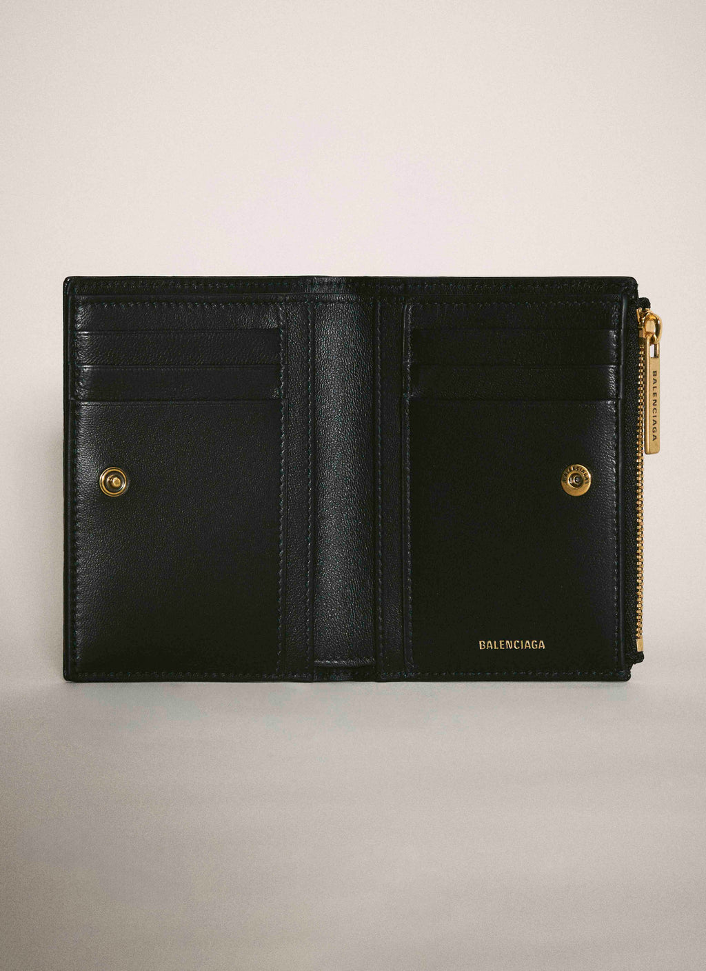 Balenciaga Women Monaco Bi-Fold Wallet