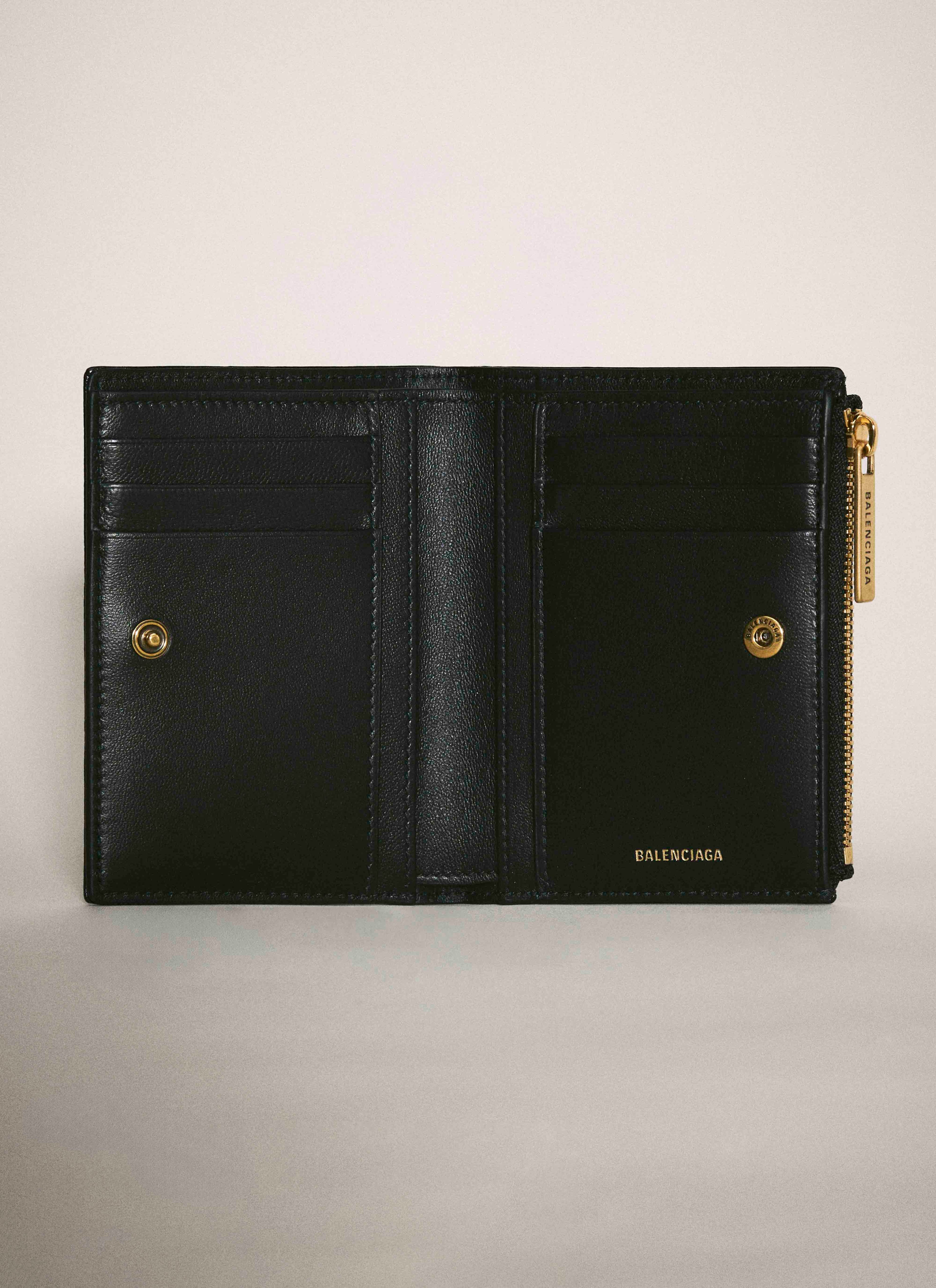 Balenciaga Women Monaco Bi-Fold Wallet