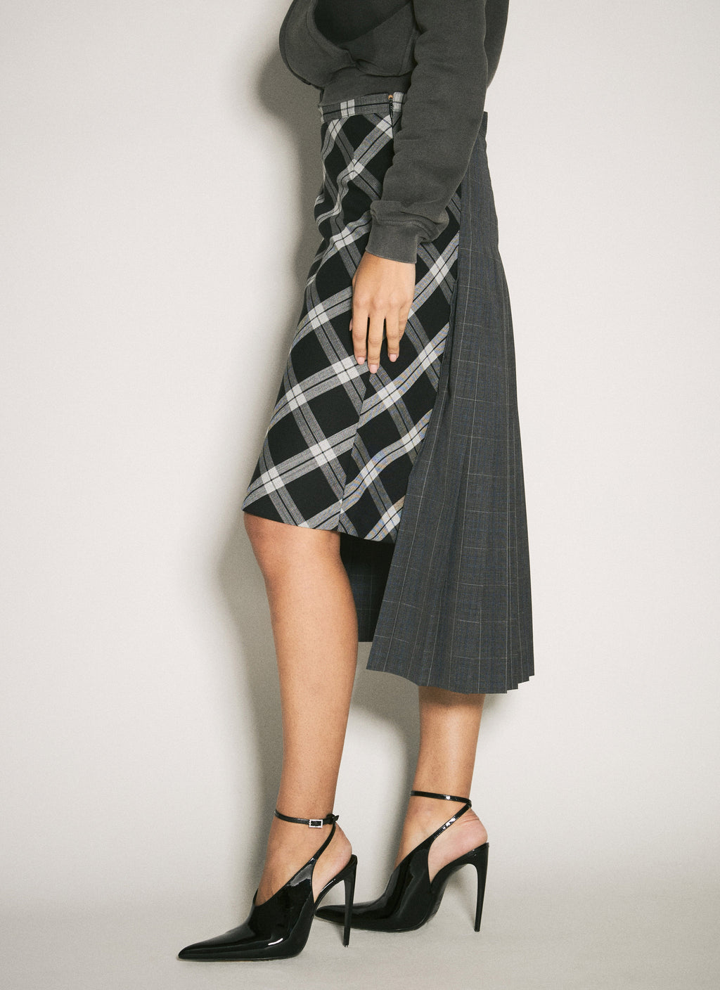 Balenciaga Women Taped Double Skirt