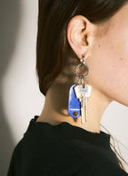 Balenciaga Women Old School Earrings
