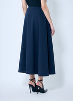 Balenciaga Women Cotton Midi Skirt