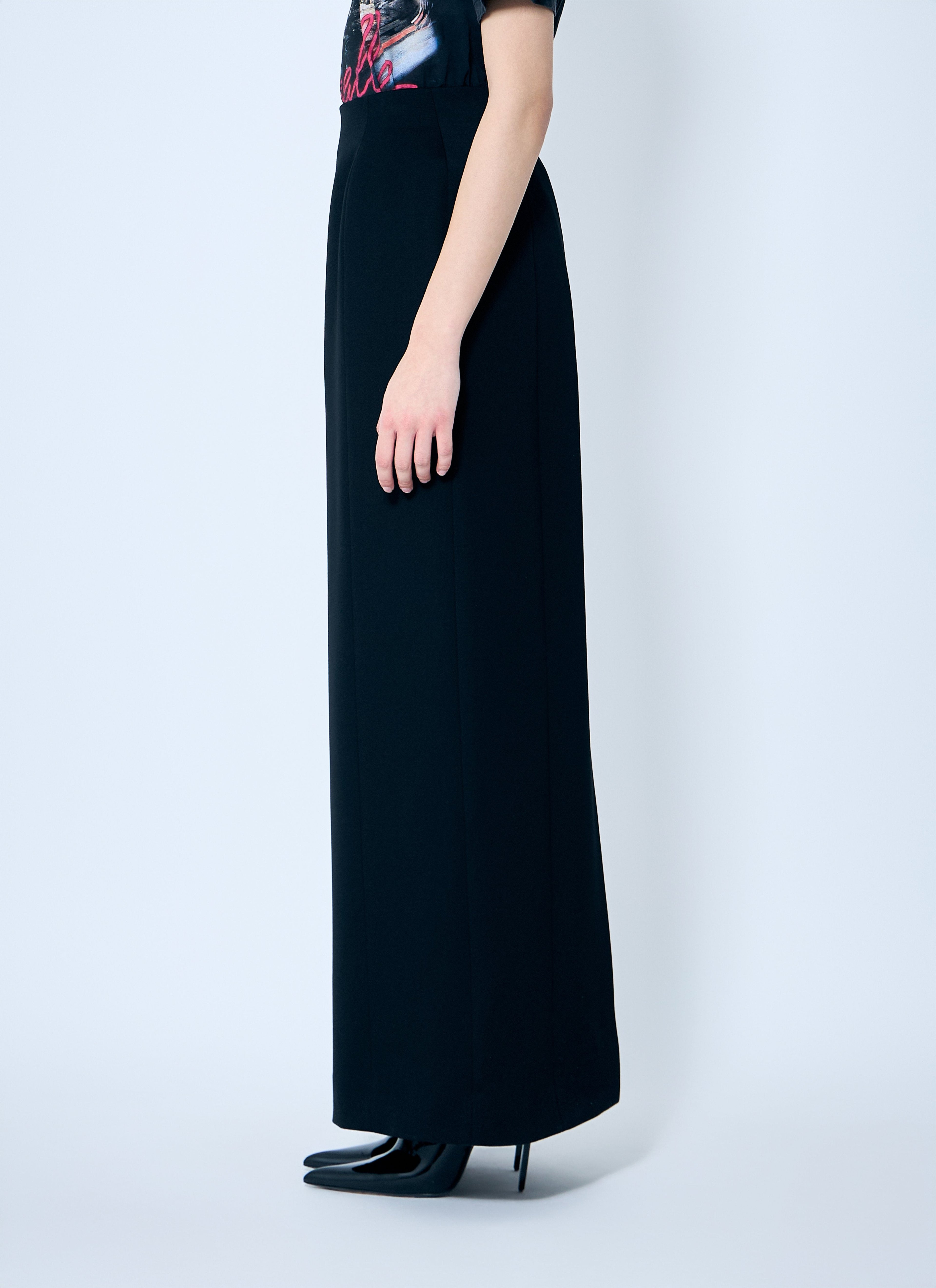 Balenciaga Women Hourglass Maxi Skirt