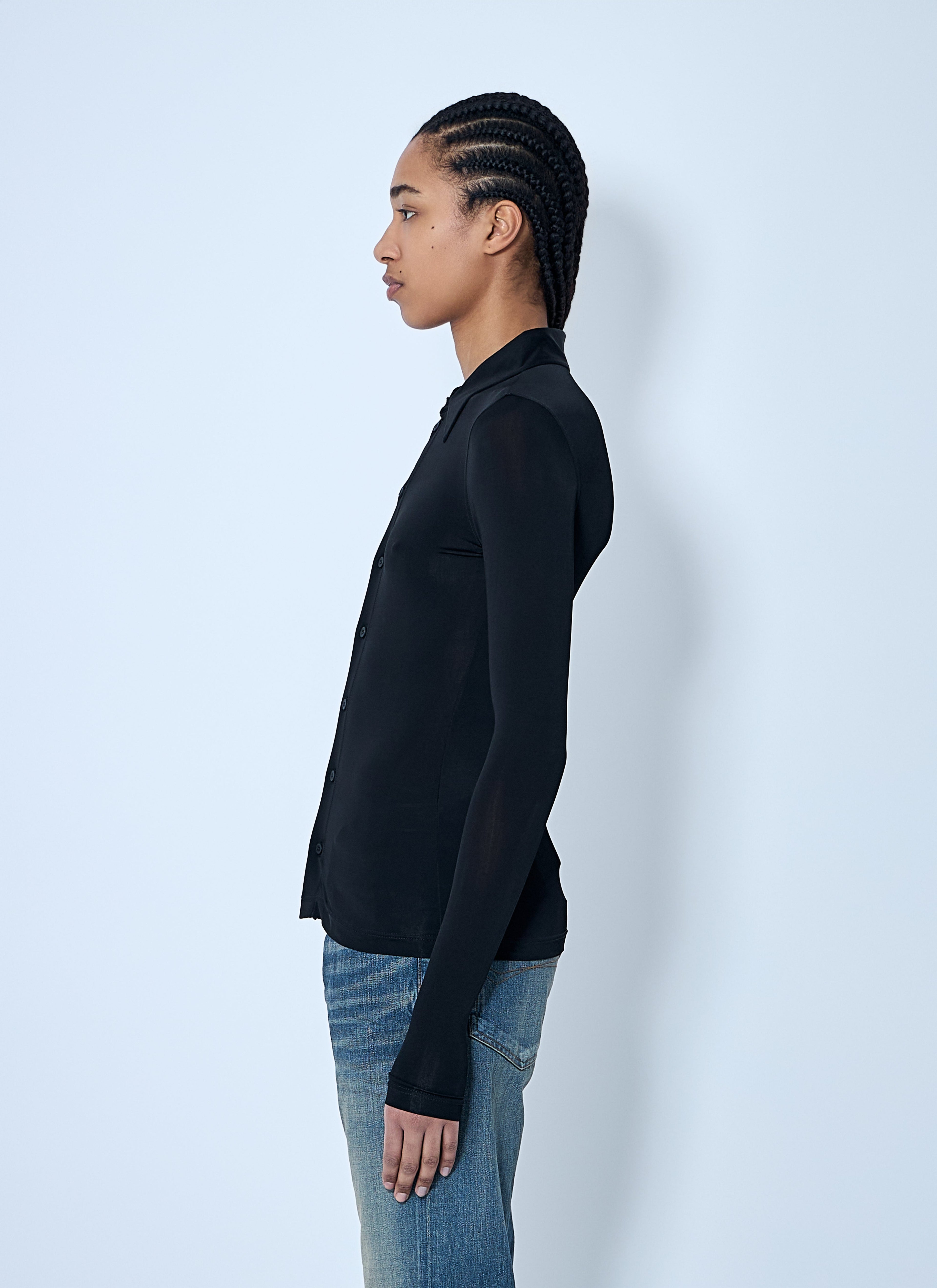 Balenciaga Women Button-Down Shirt
