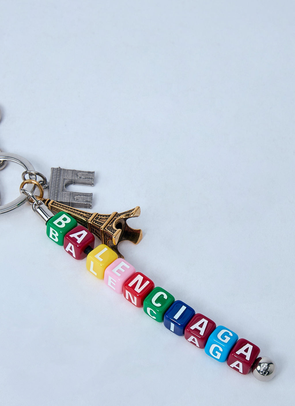 Balenciaga Women Logo Motif Keyring