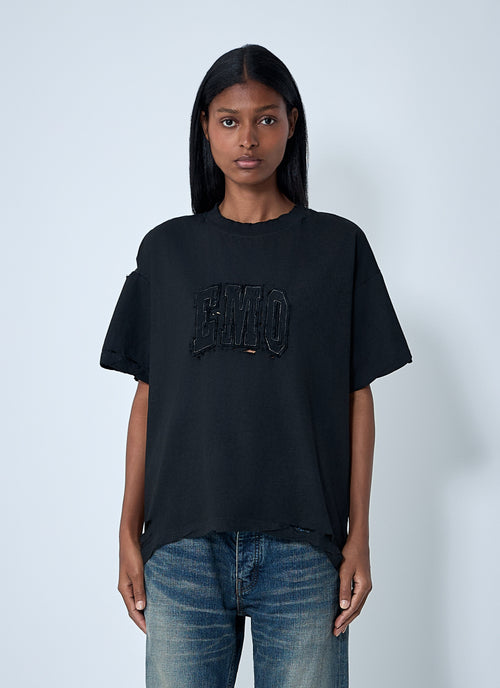 Balenciaga Women Logo Motif T-Shirt