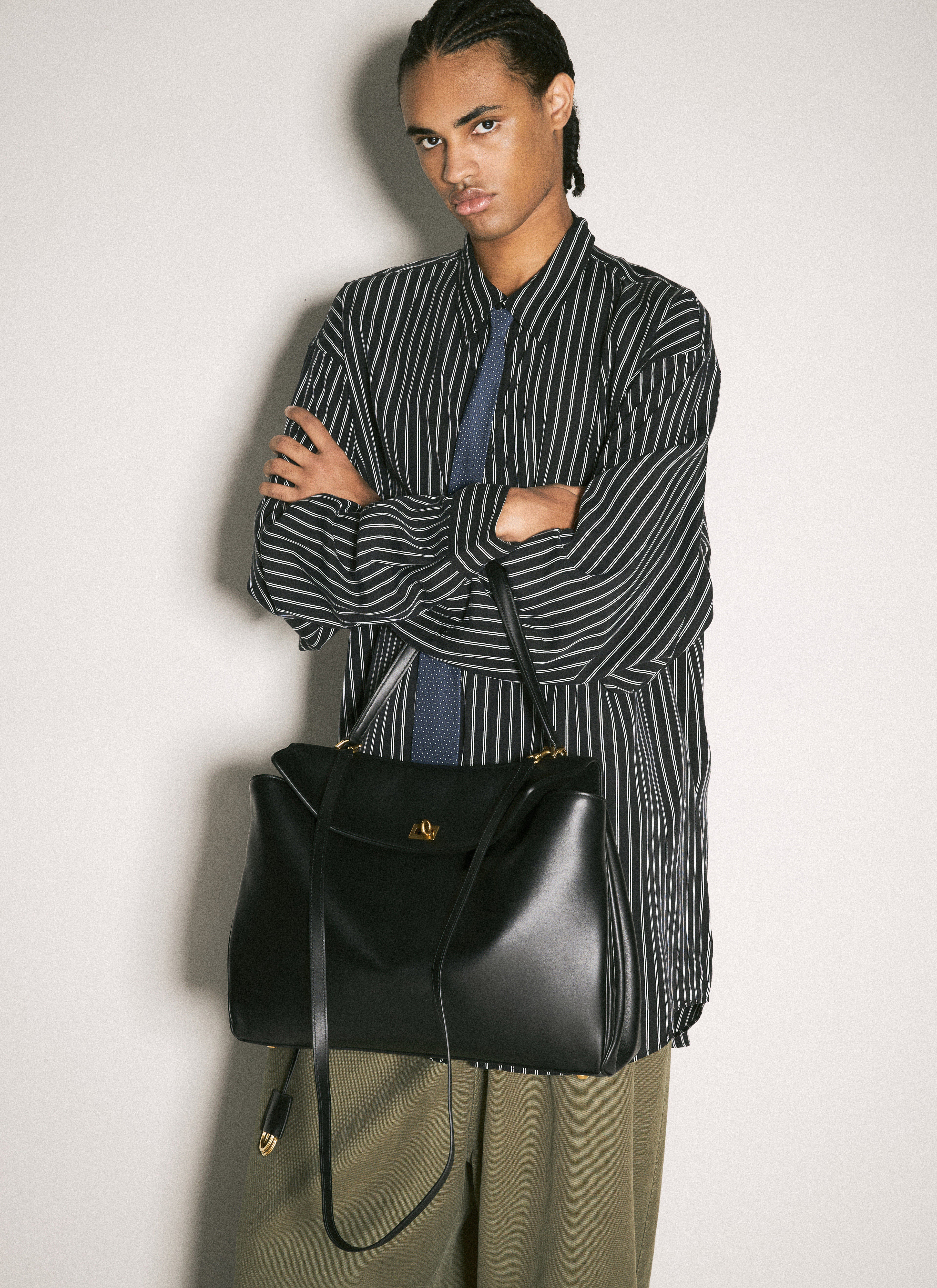 Balenciaga Men Rodeo Large Handbag