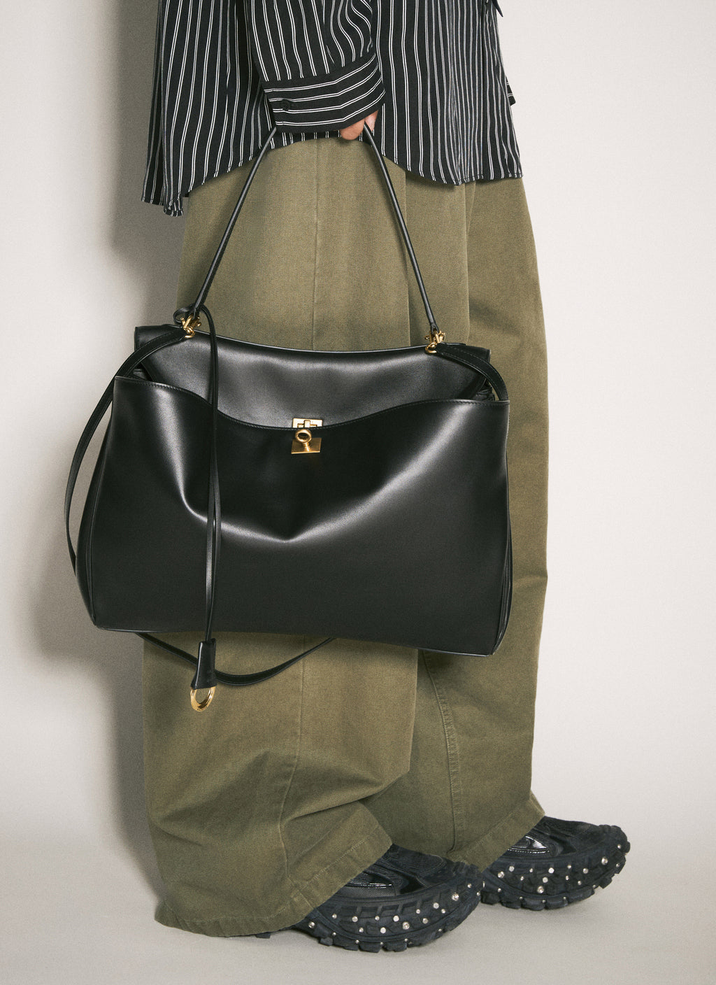 Balenciaga Women Rodeo Large Handbag