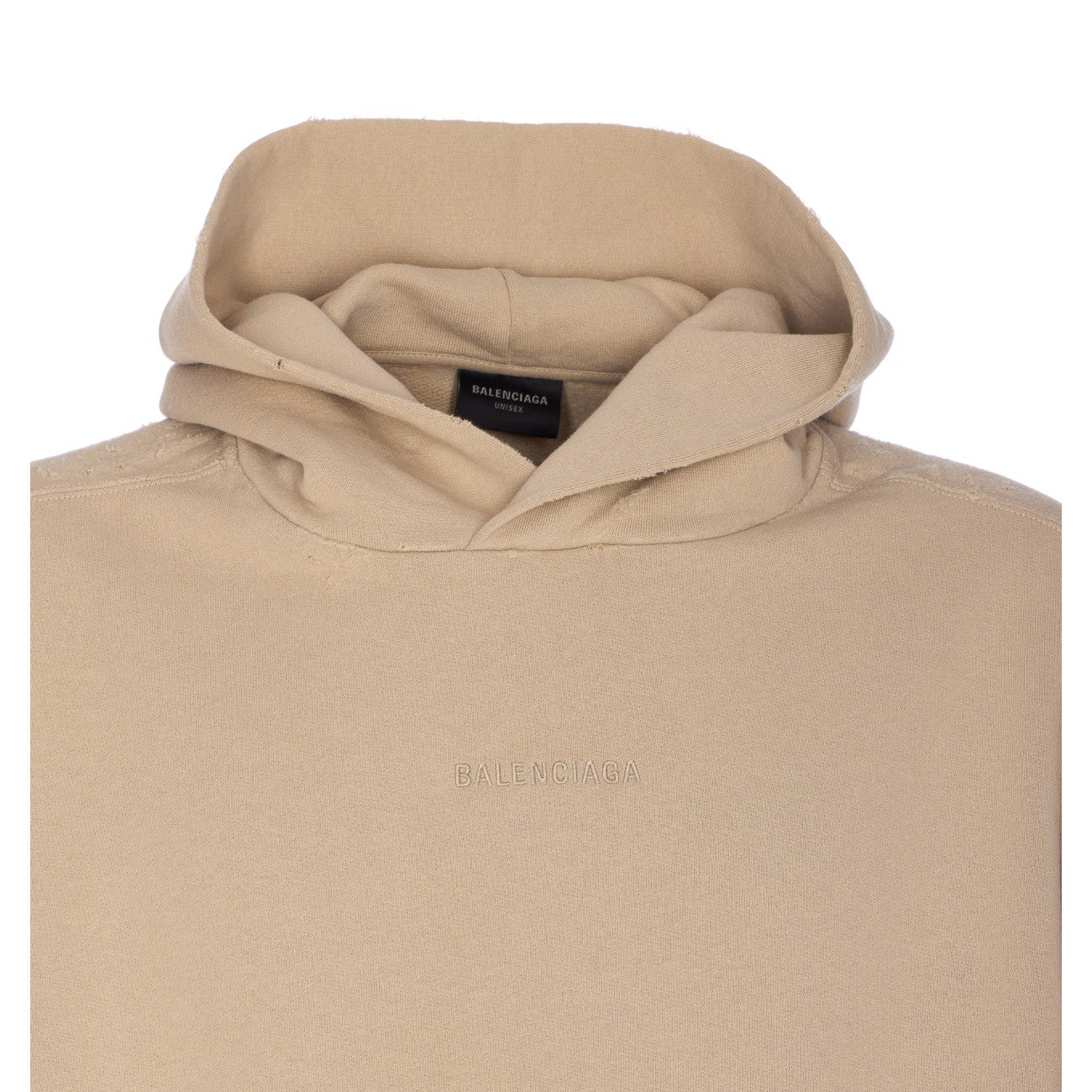 Balenciaga Men Balenciaga Back Reflective Medium Fit Hoodie