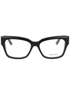 Balenciaga Eyewear BB Logo Square Frame Eyeglasses Black
