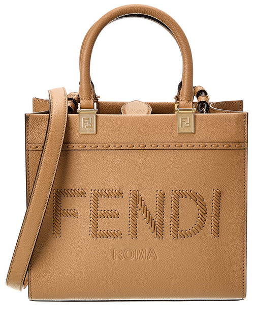 FENDI Sunshine Small Leather Tote
