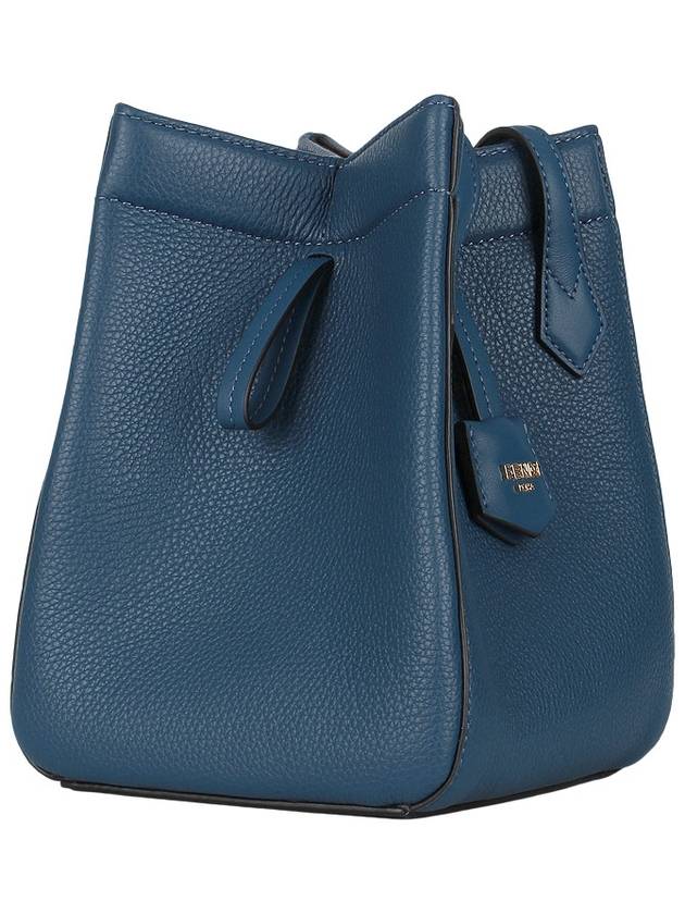Fendi Origami Mini Bucket Bag Blue