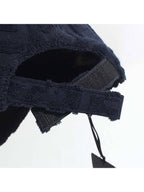 Fendi FF All Over Logo Pattern Ball Cap Blue