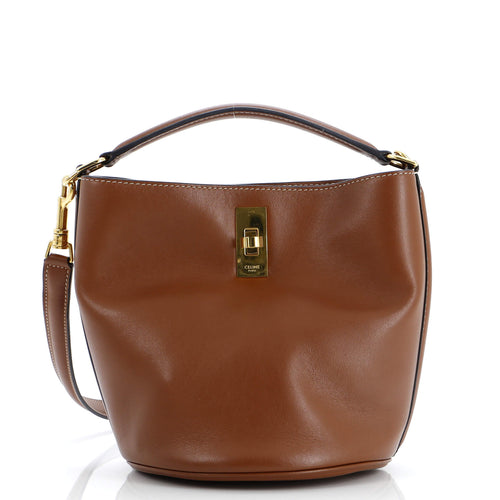 Celine Bucket 16 Bag Leather Teen