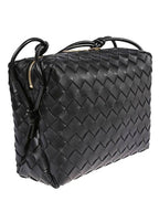 Bottega Veneta Loop Camera Small Cross Bag Black