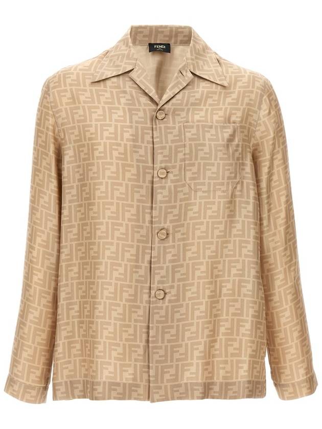 Fendi Fendi Ff Silk Shirt