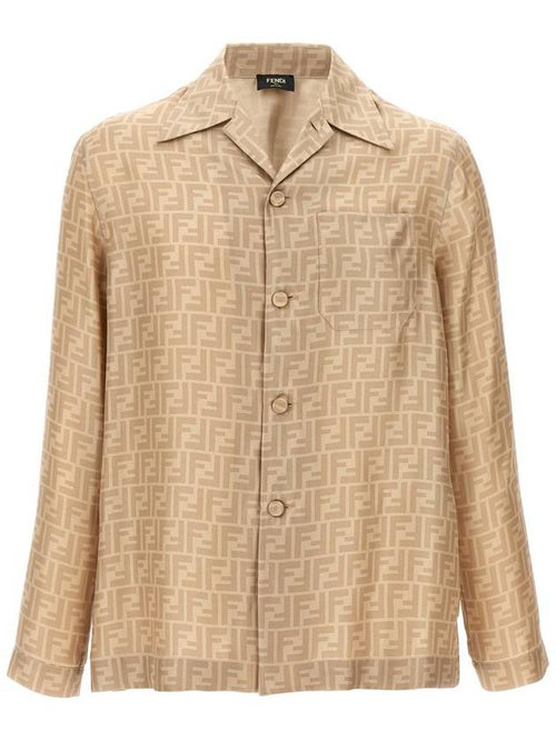 Fendi Fendi Ff Silk Shirt