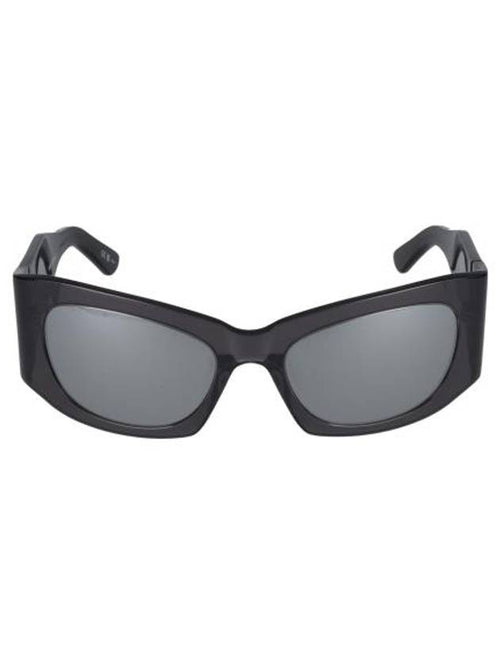 Balenciaga Sunglasses BB0327S 003 GRAY GRAY SILVER