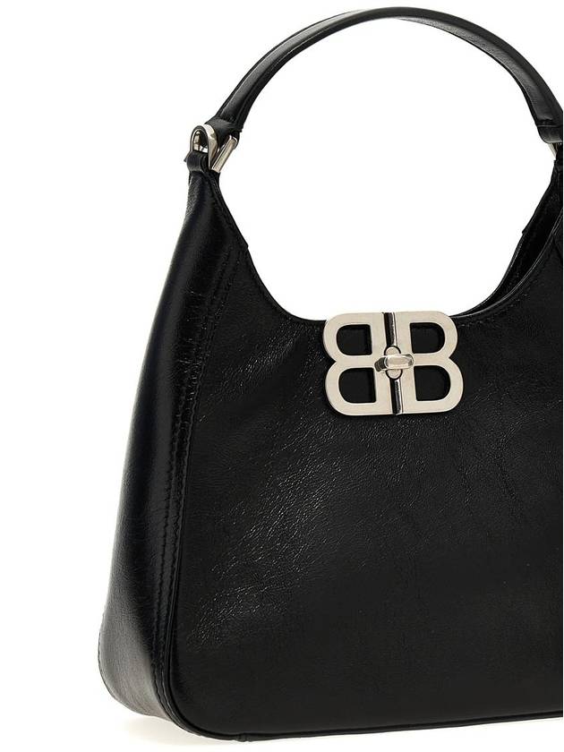 Balenciaga BB Soft Hobo Tote Bag Black