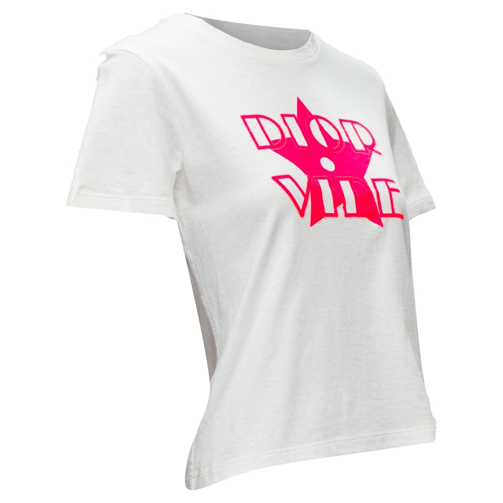 Christian Dior Dior Vibe star logo graphic CD bee tshirt
