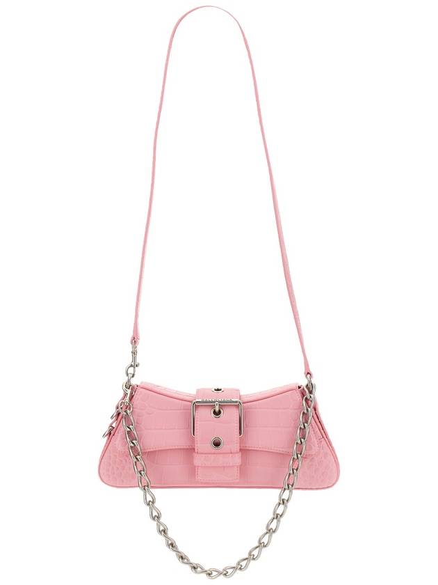 Balenciaga chain shoulder bag pink