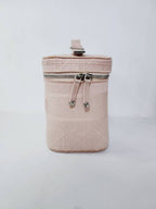 Used luxury goods DHLUX Travel Vanity pink Cannage embroidery tote bag Dior